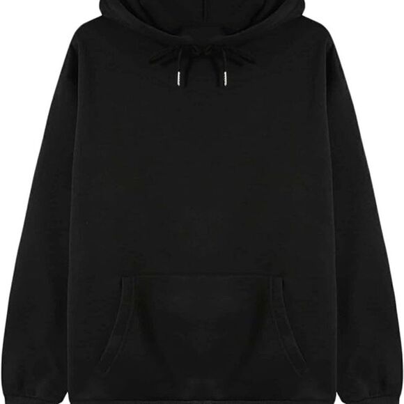 Women's Pullover Hoodies, Basic Hooded Cotton Sweatshirt Pullover for Women - Picture 1 of 4